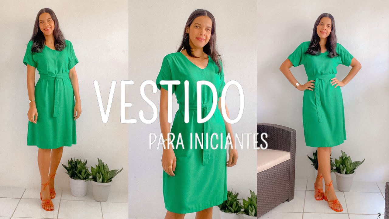 VESTIDO BEM FÁCIL com manga japonesa
