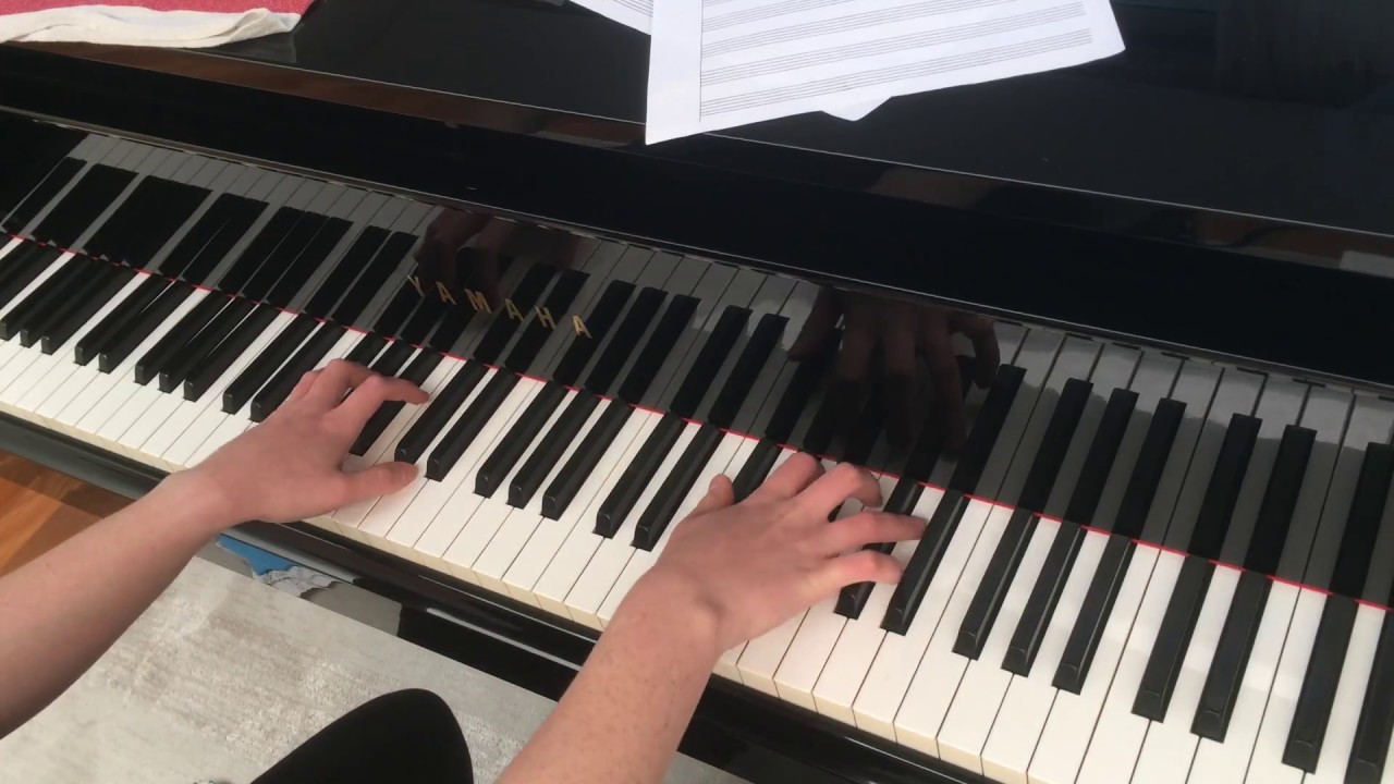 Hukutaan - Arttu Lindeman Piano Cover with sheets - performance version