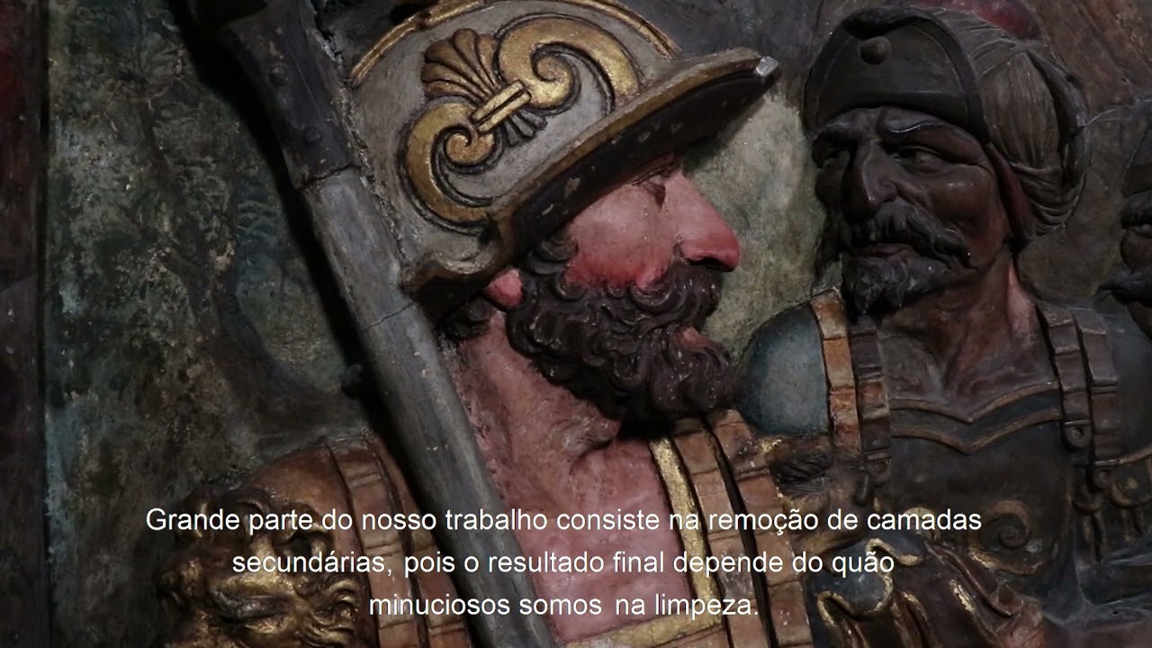 Restauro do relevo quinhentista «Milagre de Santa Clara» do Mosteiro da Esperança no MNAA