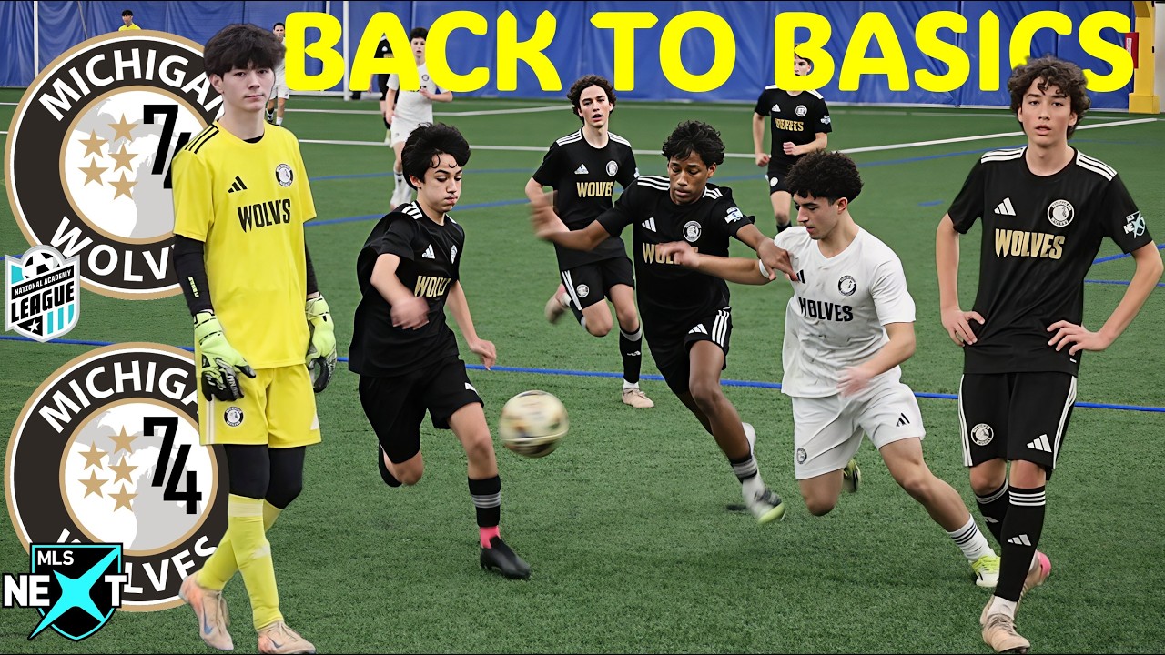 BACK TO THE DRAWING BOARD (MI Wolves NAL 2010 vs MI Wolves MLS NEXT AD 2011)