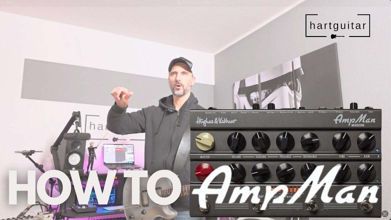 Quick Guide to good sounds with the Hughes & Kettner Ampman Classic and Modern. (english)