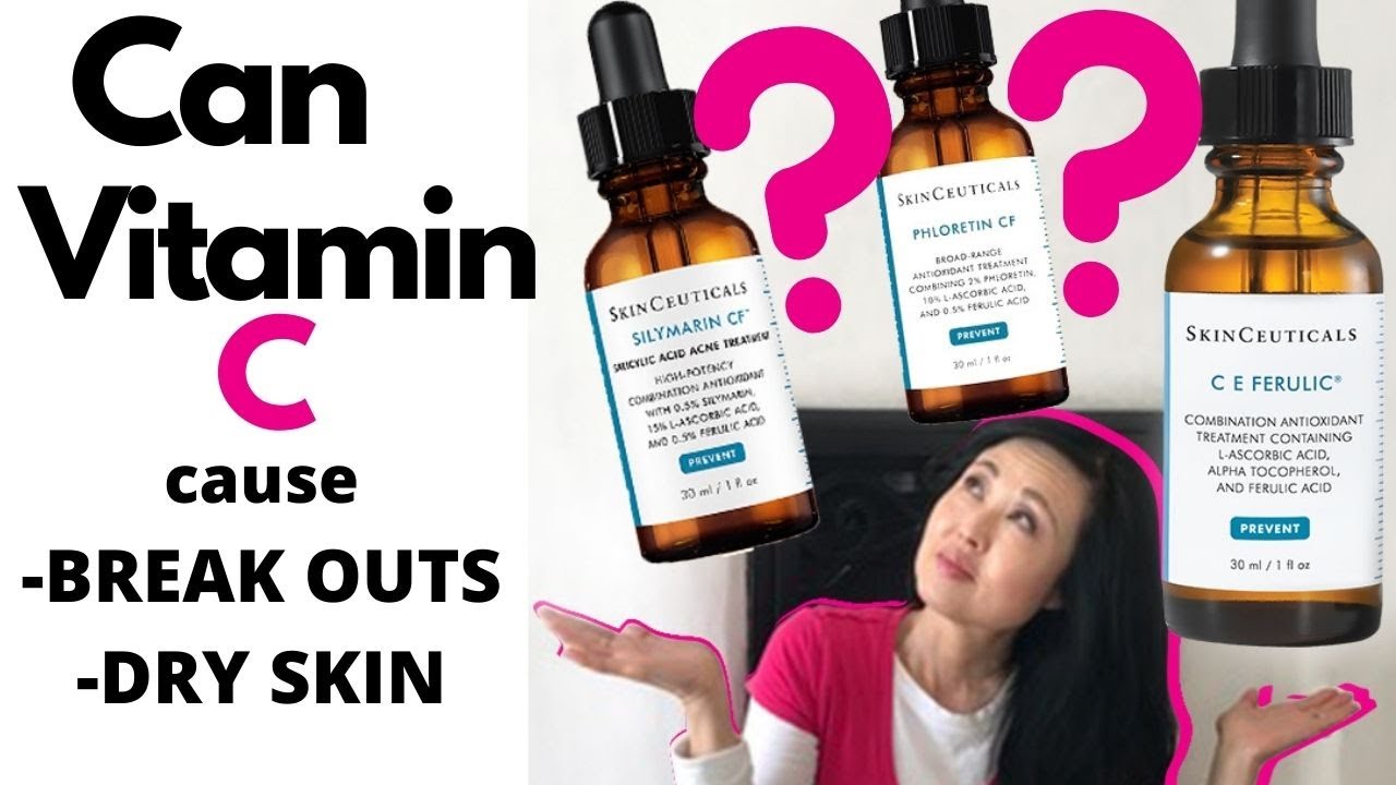 Can Vitamin C cause break outs or Dry Skin? #goseechristyvitaminc #skinceuticals