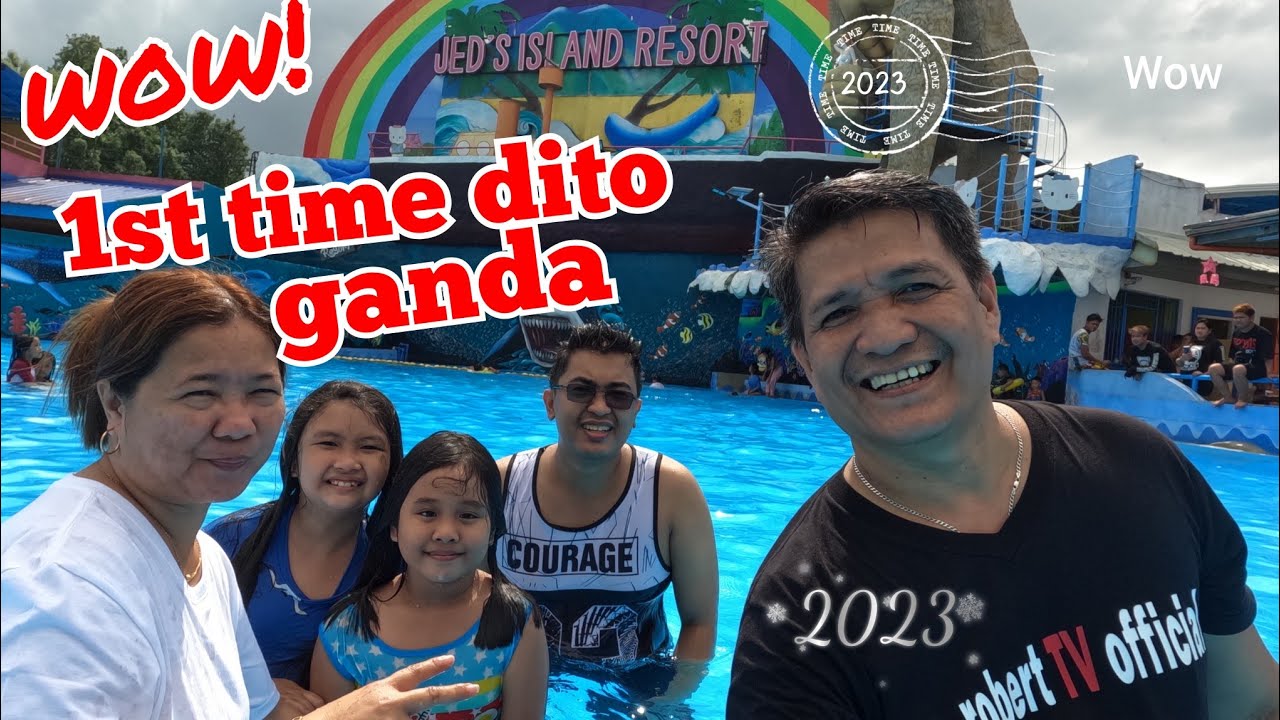 UNANG HIRIT NGAYONG 2023 SA SWIMMING POOL | JED ISLAND RESORT