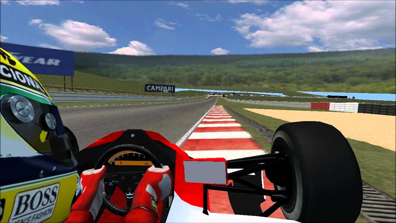 Rfactor F1 1991 Ayrton Senna Spa Francorchamps Mclaren MP4/6