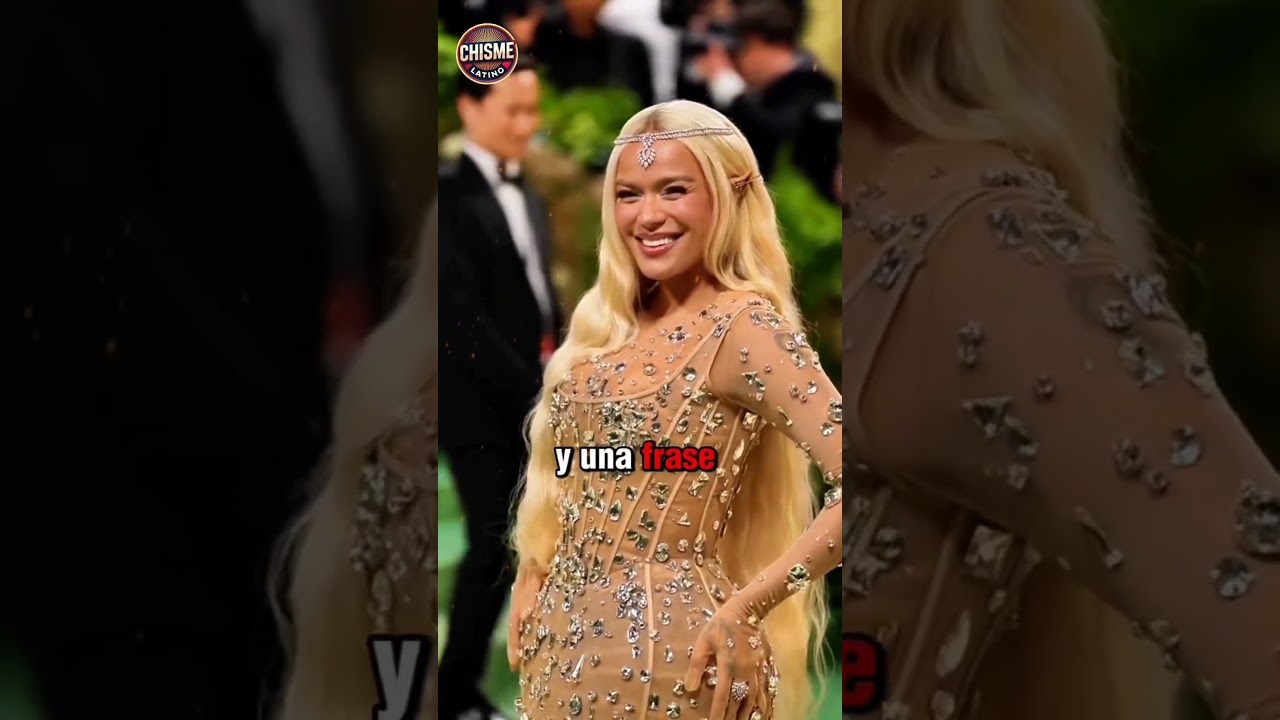 Karol G paraliz&oacute; New York en la MetGala 2025 #farandula #karolg #bichota #farandula #show