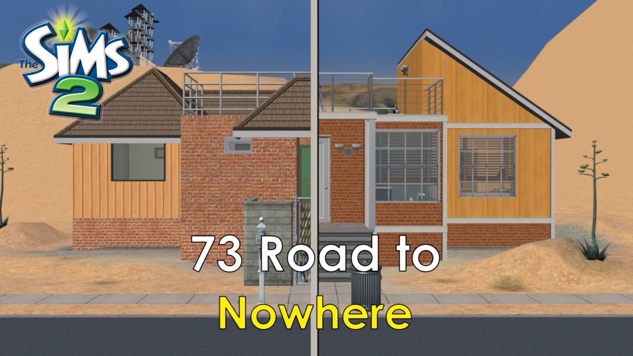 73 Road to Nowhere - Build Makeover | The Sims 2