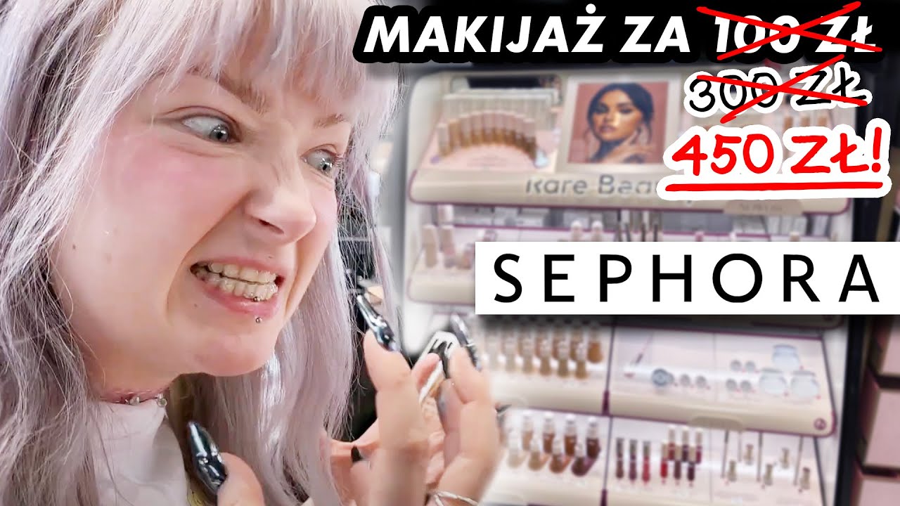Cały makijaż w Sephora NAJTANIEJ JAK SIĘ DA 💸 dramat