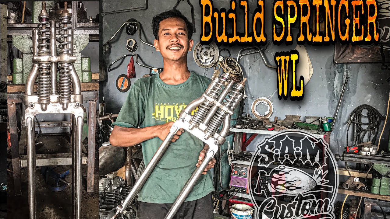 Proses pembuatan springer model WL buat pemula #springer #samcustom