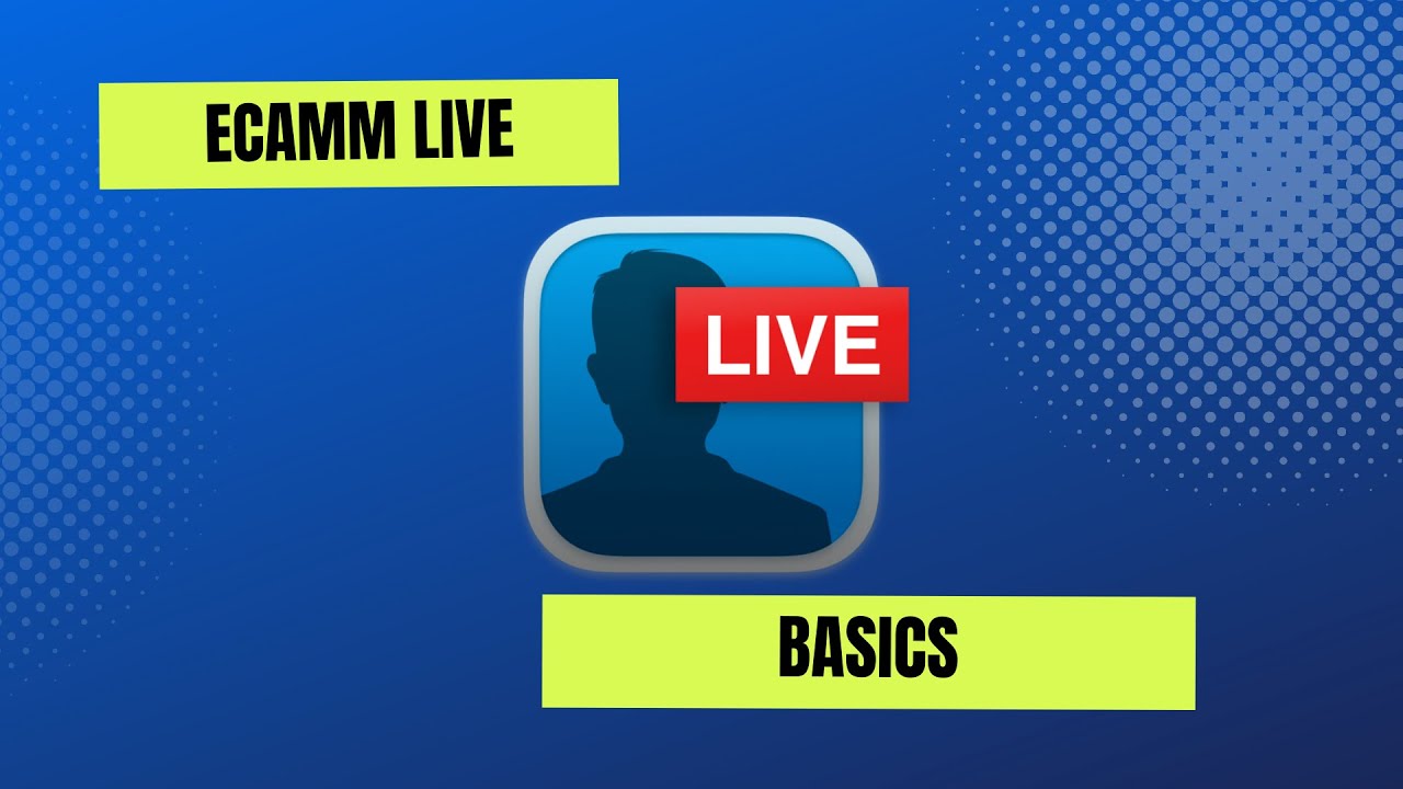 Ecamm Basic Scene Setup