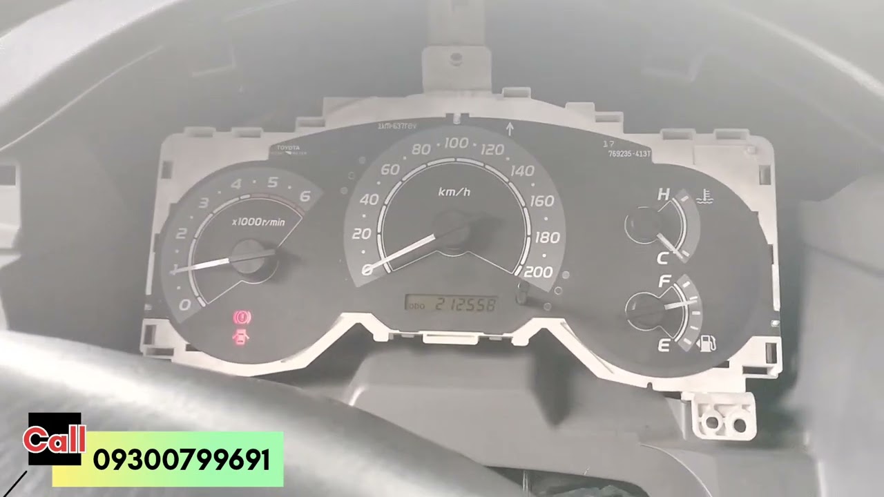 Toyota Innova ⛔T-Belt Blinking ⛔all Gauge Blackout Solved ✅✅