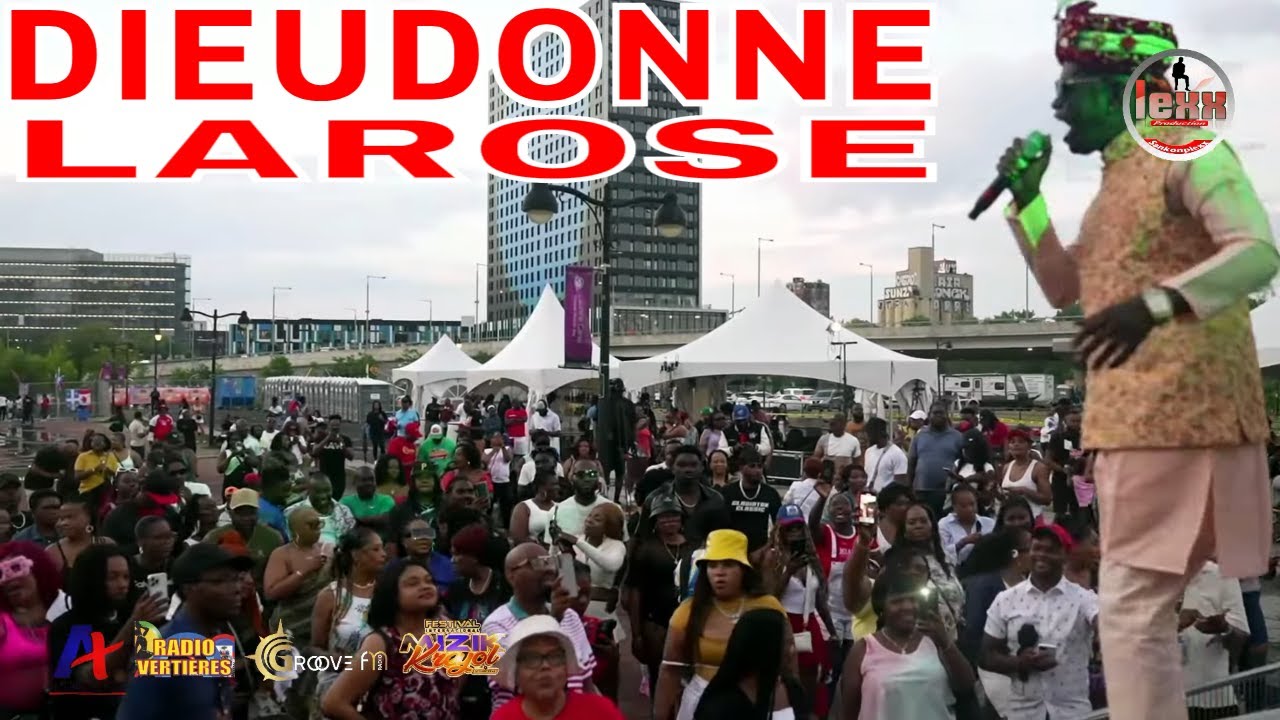 DIEUDONNE LAROSE FULL PERFORMANCE AND INTERVIEW LIVE @ FESTIVAL INTERNATIONAL MIZIK KREYOL DE MONTRE
