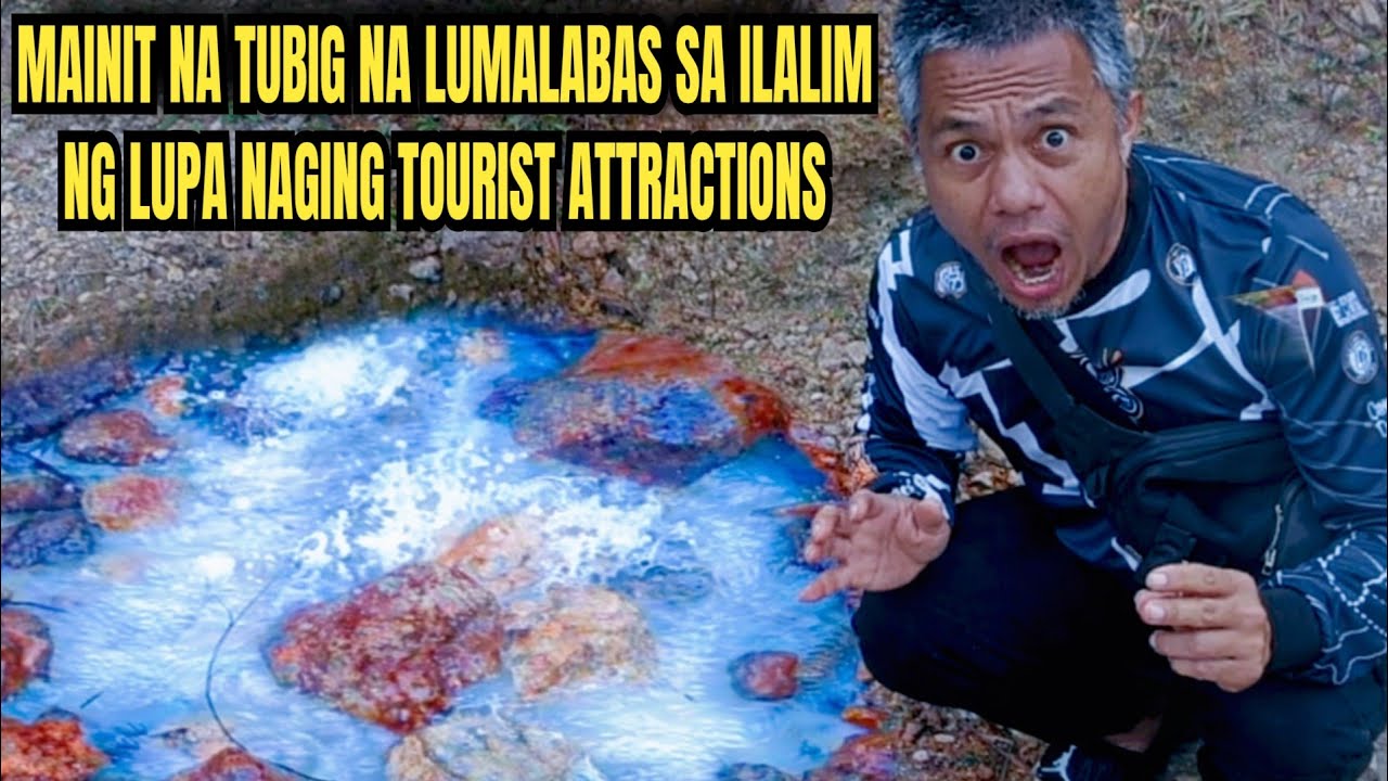 Naging tourist attractions ang Isang bundok na may lumalabas na mainit na tubig 