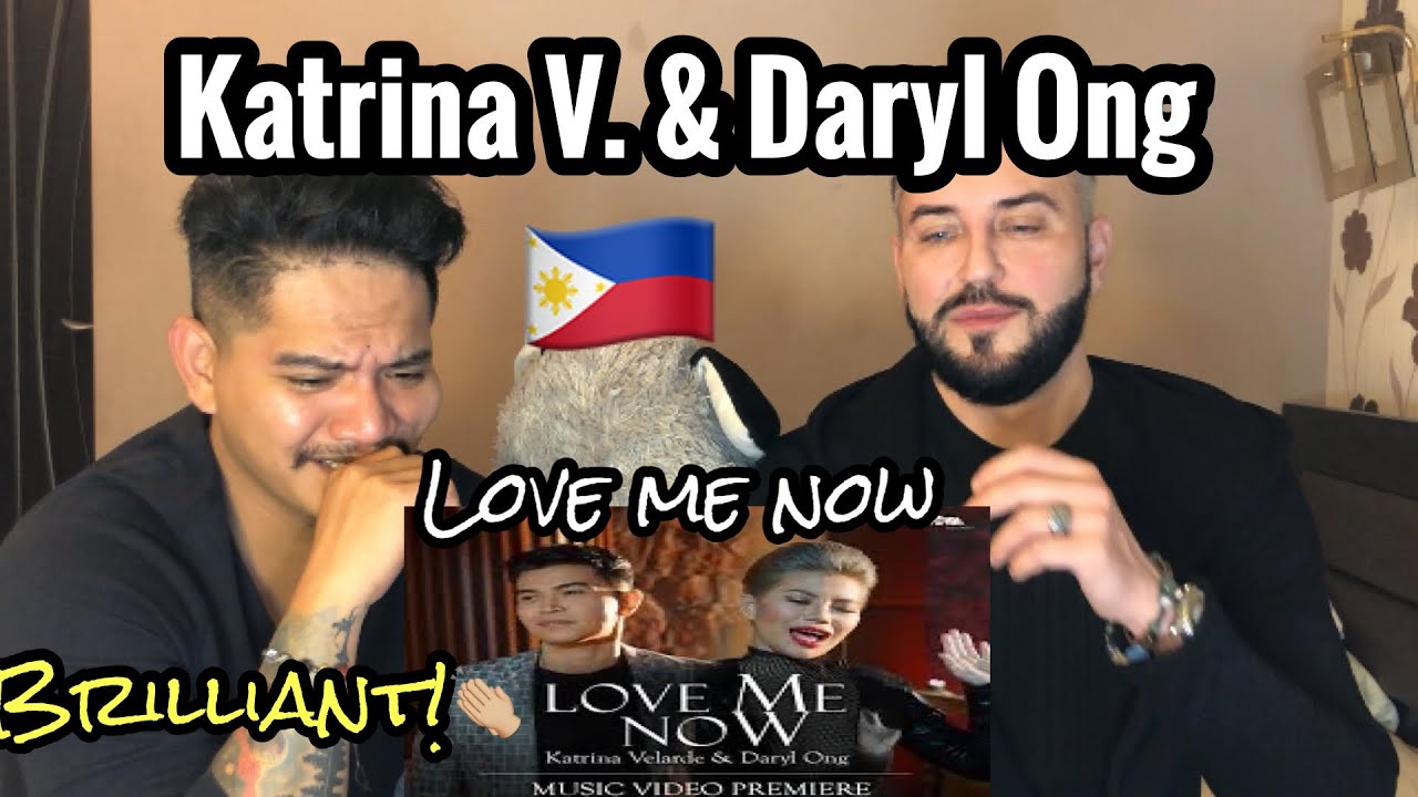 Singer Reacts| Katrina Velarde and Daryl Ong- Love Me Now