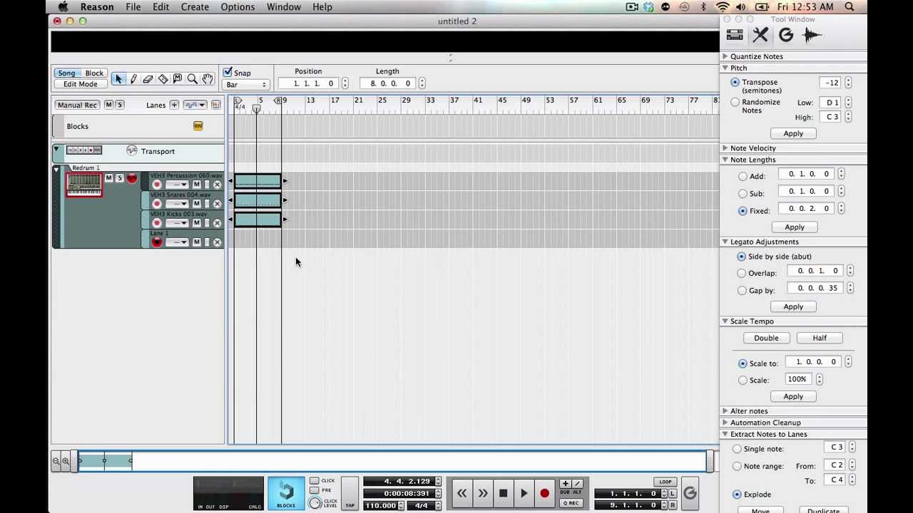 Redrum Sequencing Technique | Reason Beginner Quick Tips