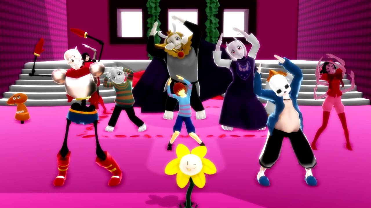 [MMD] Undertale Dance : Galaxias! (HD)