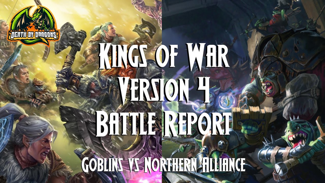 Боевой отчёт Kings of War V4 — Гоблины против Северного Альянса