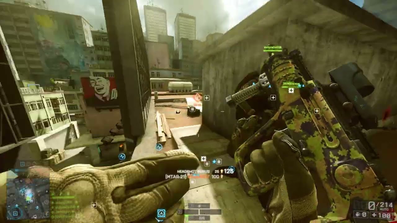Battlefield 4 Commentary Mtar-21 Domination Mode Pearl Market 42-10