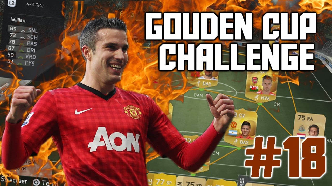 Gouden Cup Challenge #18 - ROBIN VAN PERSIEEE!