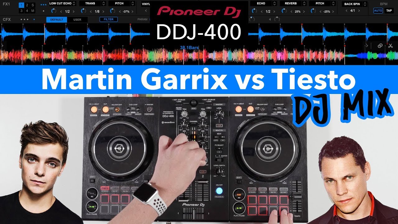Martin Garrix vs Tiesto DJ Mix - Pioneer DDJ 400 - 