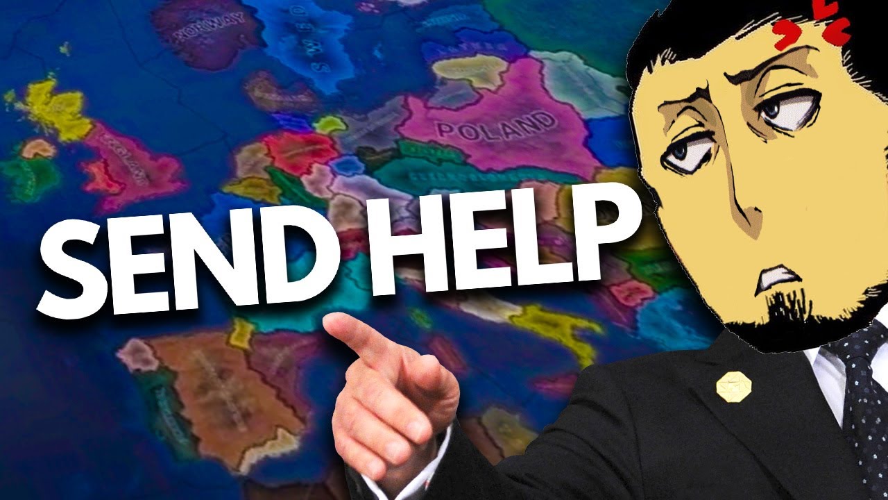 Hearts Of Iron 4 But I released Every Nation & Destroyed My PC