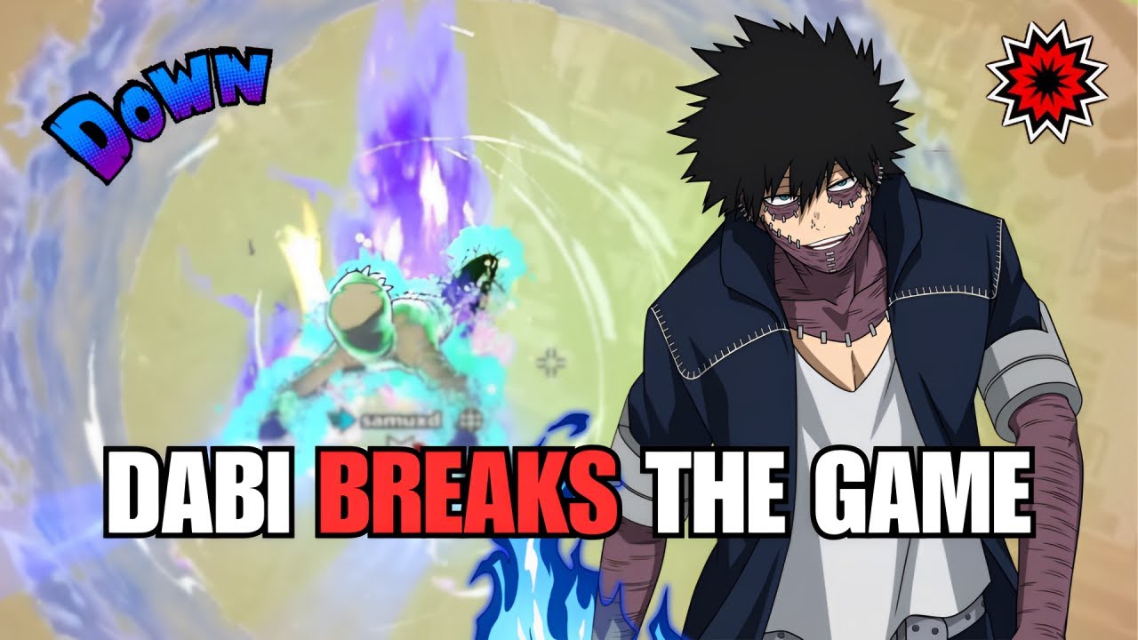 New update BROKE red Dabi  MY HERO ULTRA RUMBLE