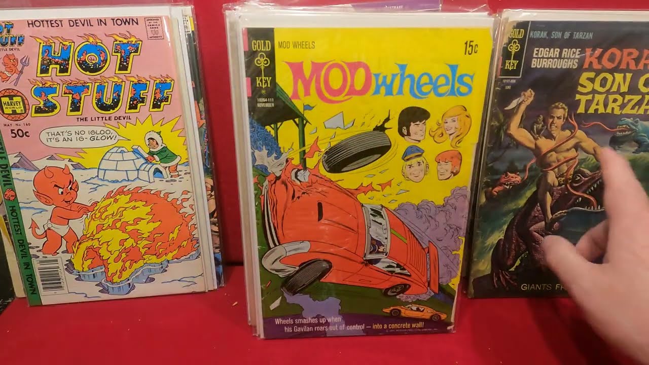 Munsters! Daniel Boone! Hot Stuff! Korak! Gold Key and Harvey show up amonst the Archie Comics