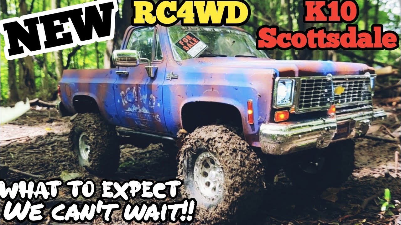 New Rc4wd K10 Scottsdale on the way! what to expect and Liz's new trails with the k5 rust bucket