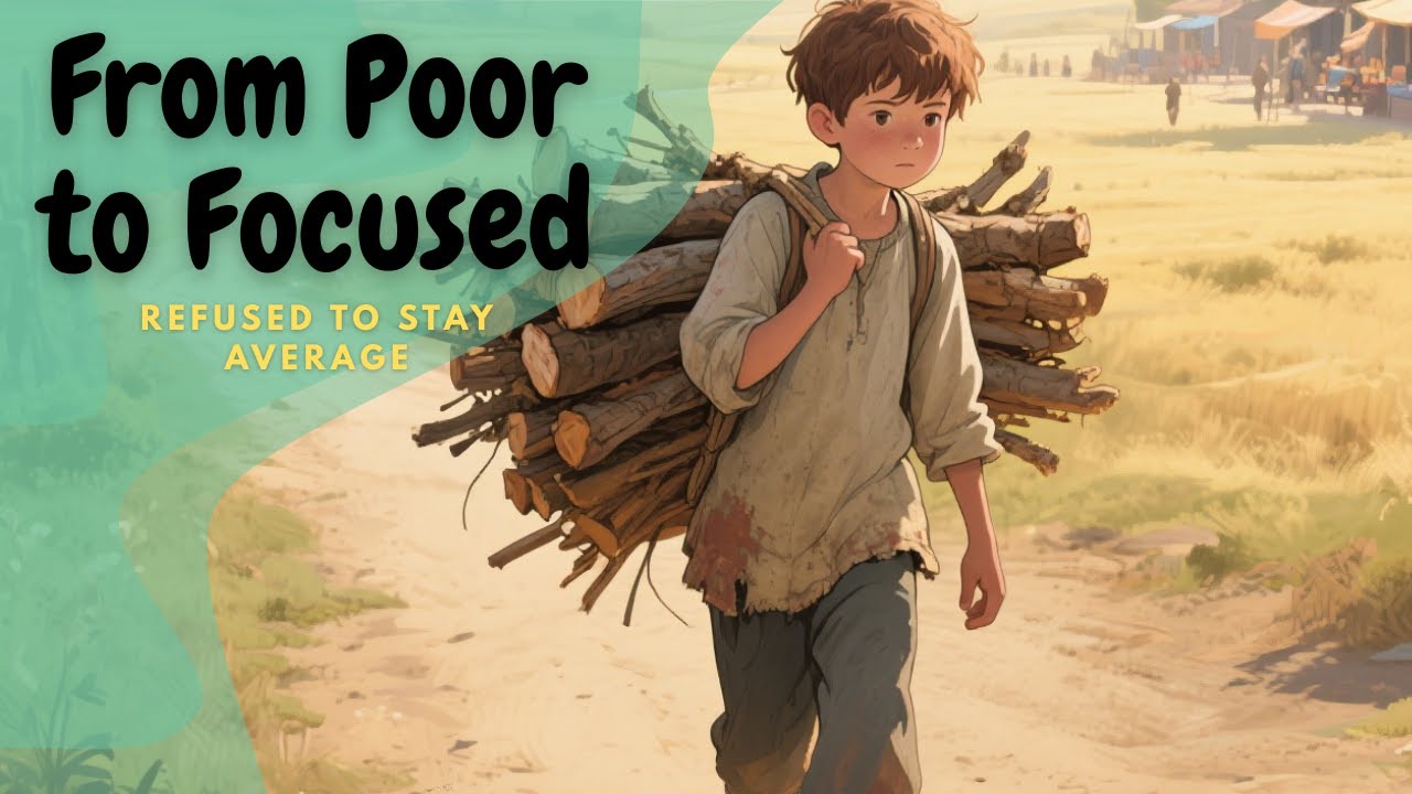 From Poor to Focused | Story of a Boy Who Refused to Stay Average | Motivation Story #motivation