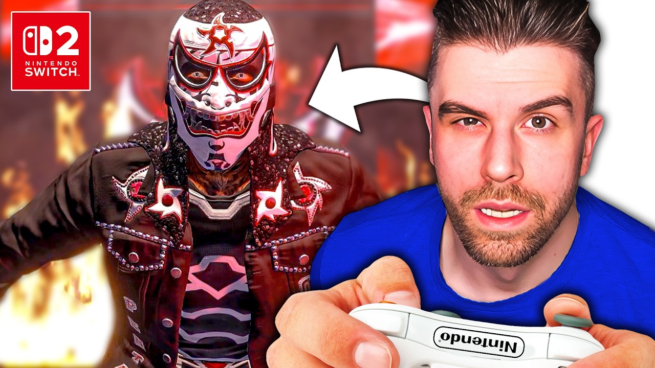 I Played WWE 2K25 on the Switch 2!