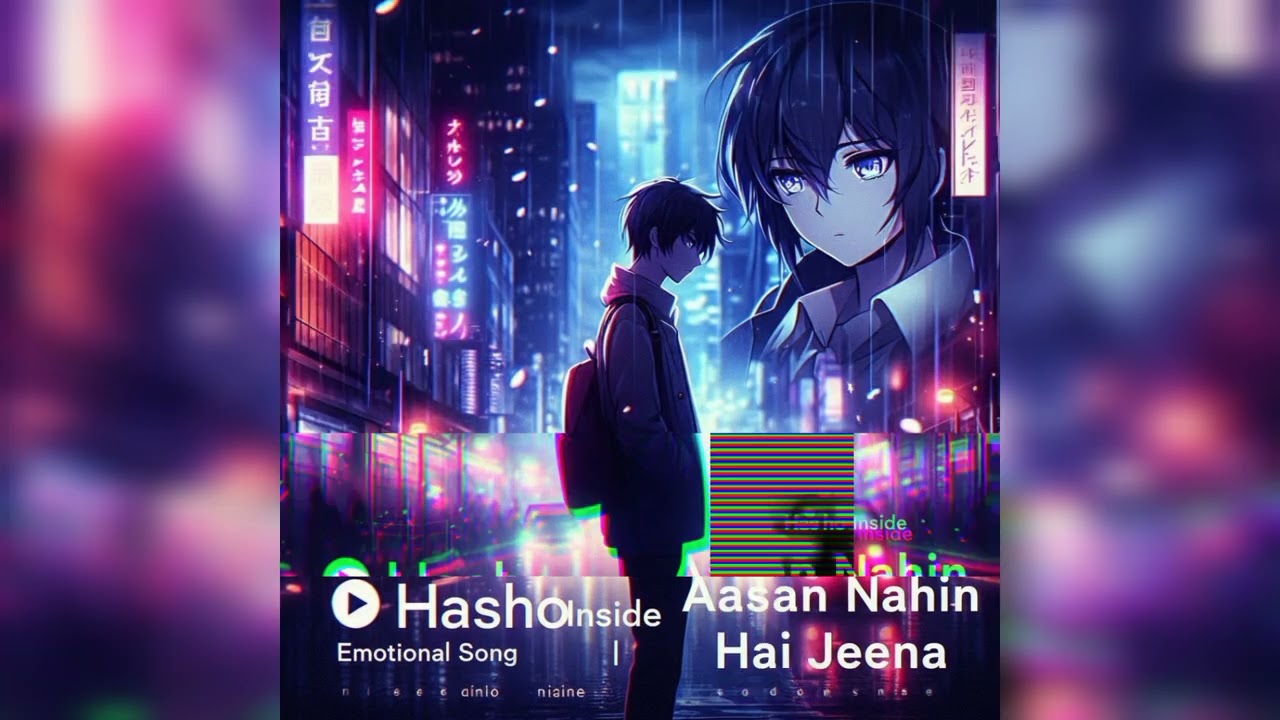Aasaan Nahi Hai Jeena (Official Song) | Sad Emotional Rap | Hasho Inside