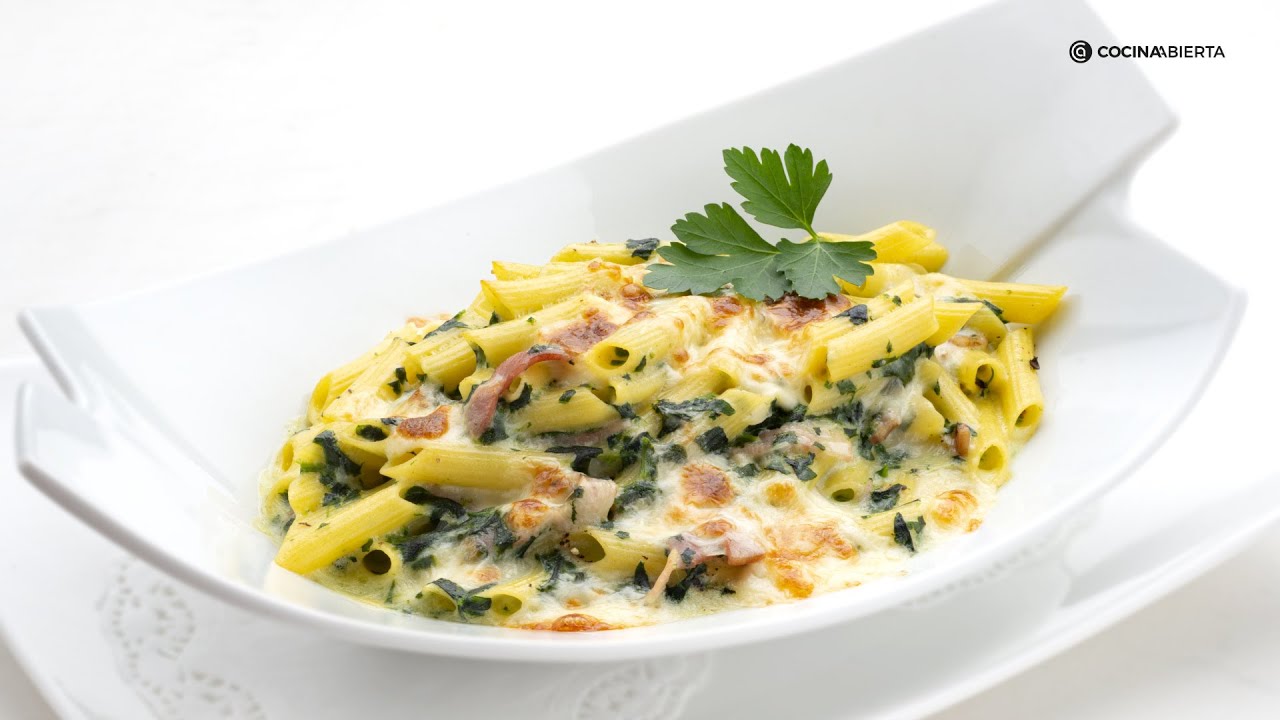 Macarrones con espinacas: una receta saludable y sencilla de Karlos Arguiñano
