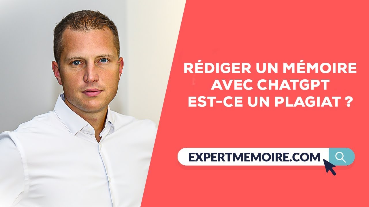 Rédiger votre Mémoire avec Chatgpt = Plagiat?