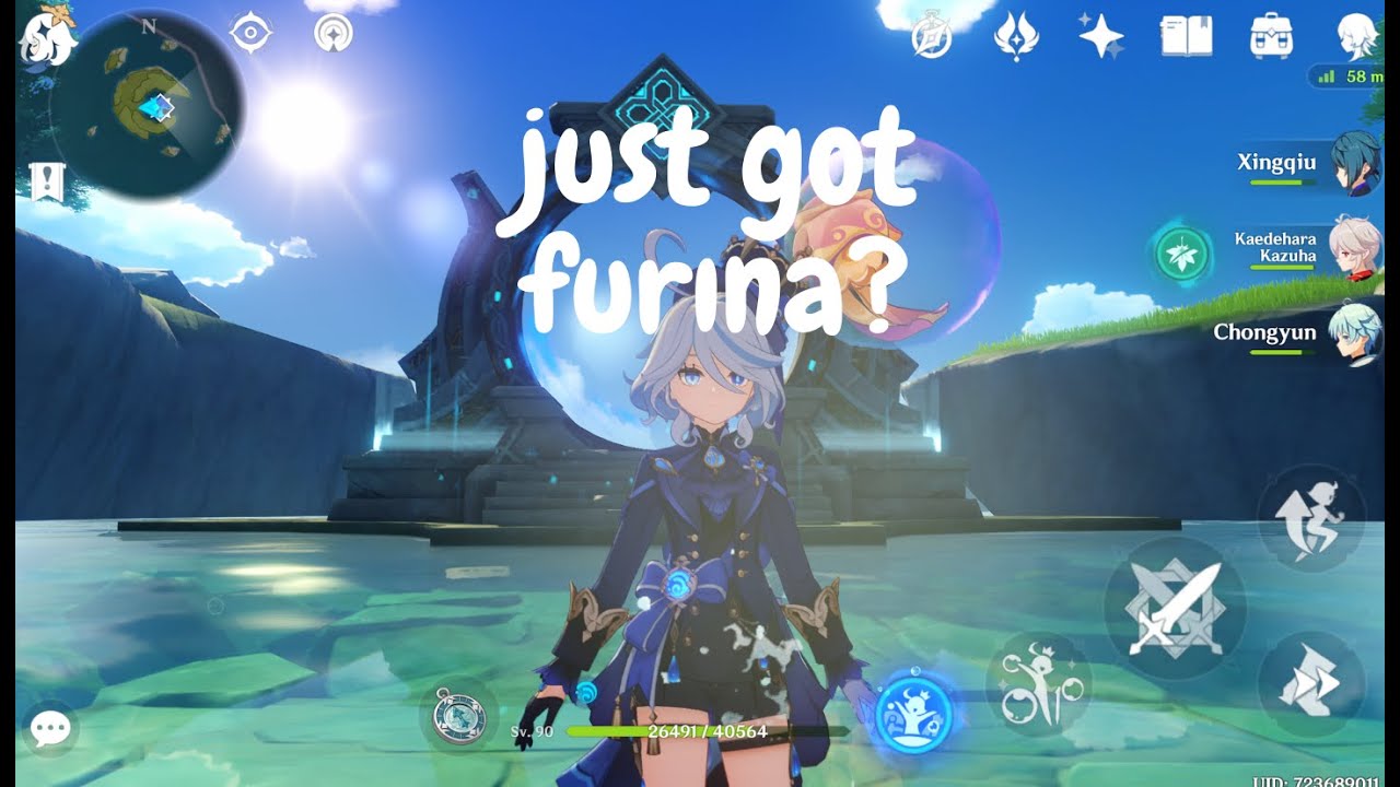 I just got furina so lets try some teams with her 🐙💦