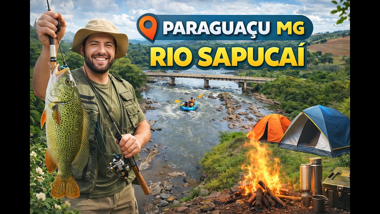 Paraguaçu - MG | Rio Sapucaí