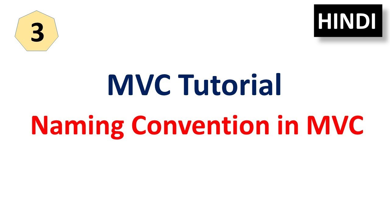 Naming convention in MVC | MVC tutorial | Part - 3 | #techtalktricks