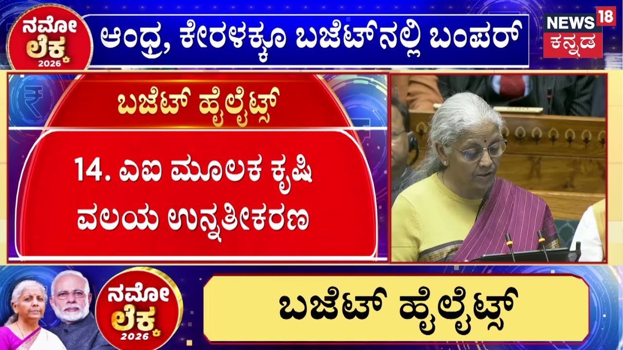 Central Budget 2026 | Nirmala Sitharaman | Modi |  ಗ್ರಾಮೀಣ ಮಹಿಳಾ ಉದ್ಯಮಿಗಳಿಗೆ ‘ಶೀ’ಮಾರ್ಟ್ ಯೋಜನೆ