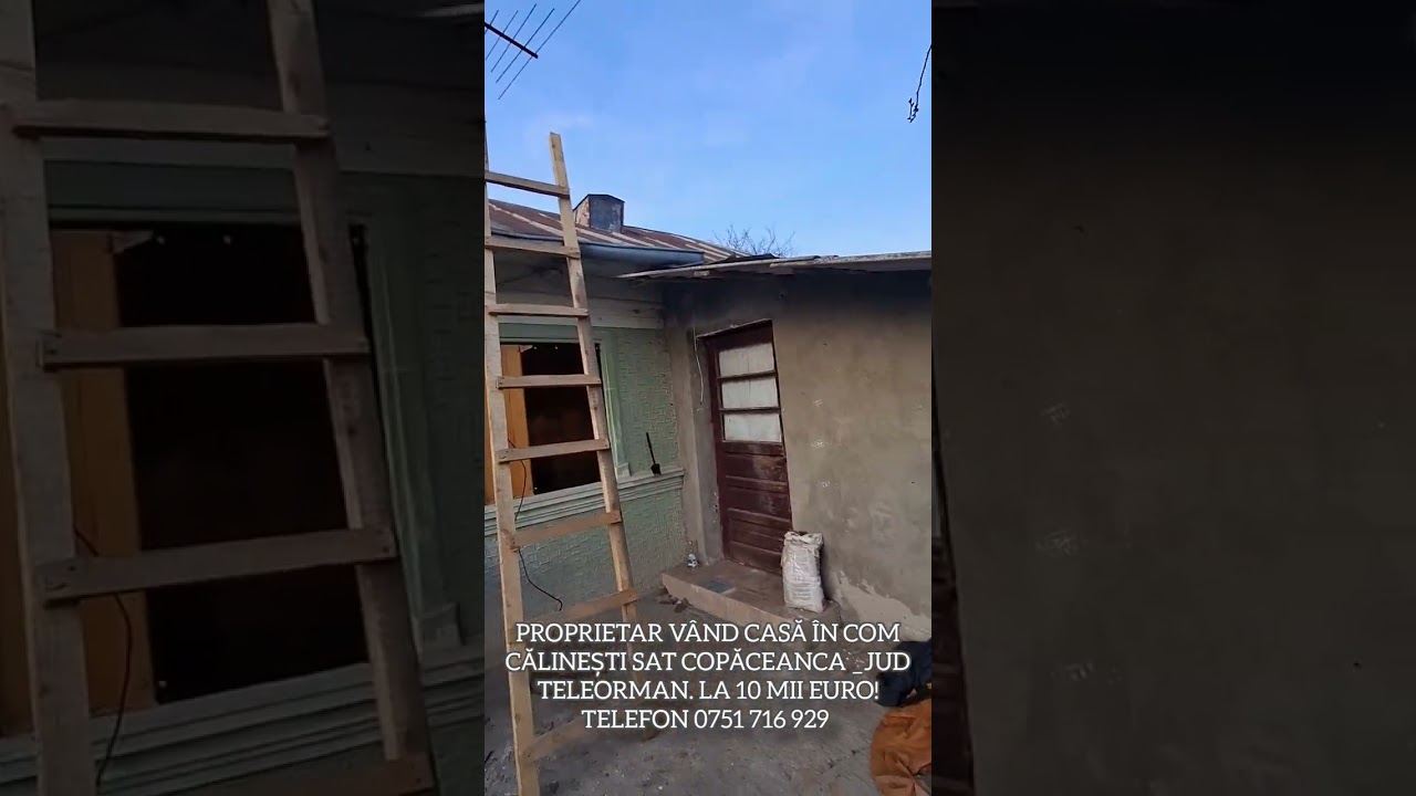 Vând urgent casă din cărămidă în Teleorman, vedeți în video cum arată, telefon 0751716929 10_03_2026