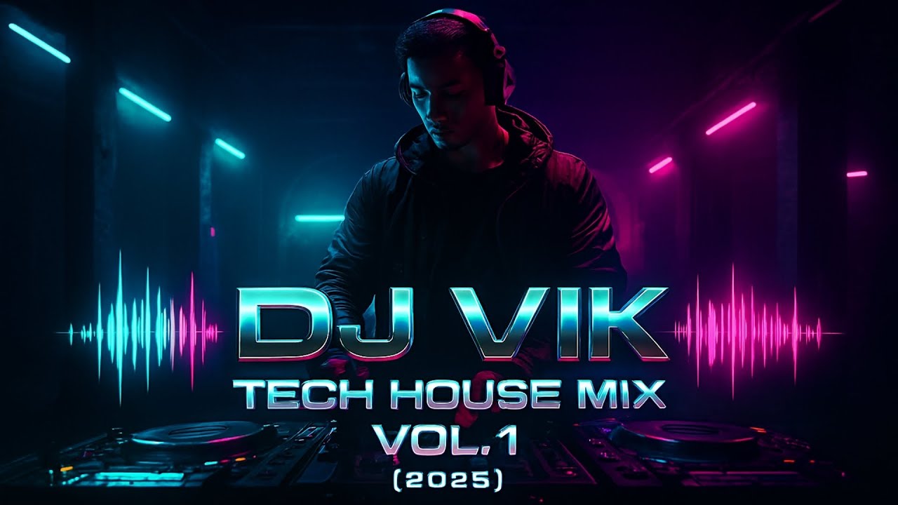 DJ Vik – Tech House Mix Vol. 1 (2025) | Best Underground Club Mix