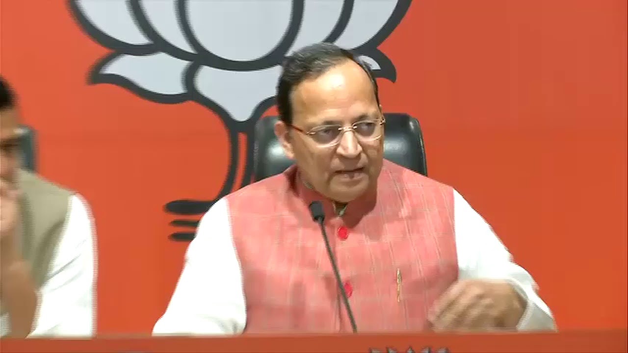 Press Conference by Shri Arun Singh at BJP Head Office, New Delhi