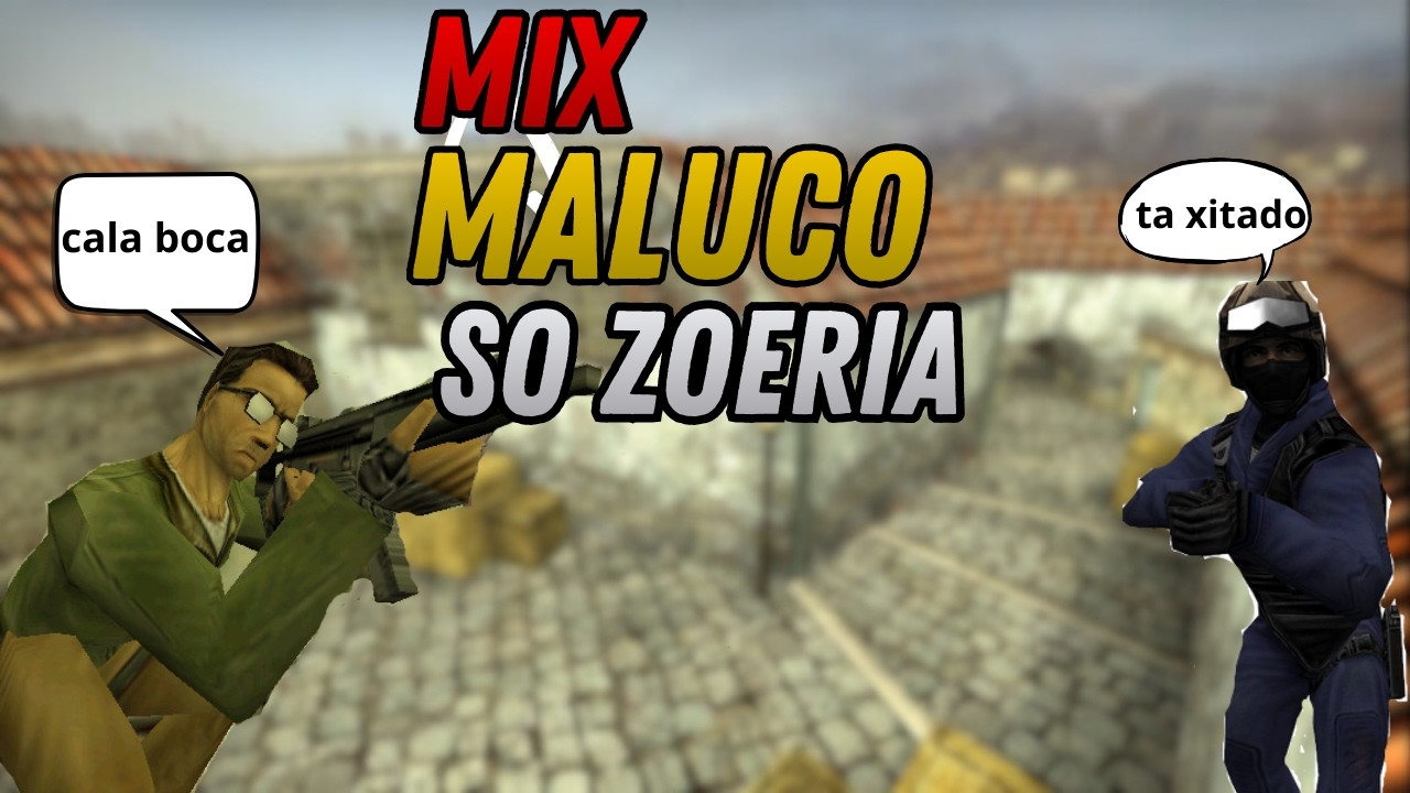 Entrei num MIX DE CS 1.6… OLHA O NÍVEL DESSE TIME 🤡