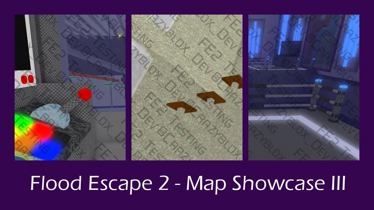 Flood Escape 2 - Map Review 3 [Chemical Plant, Lonely Tower, Malevolent Crossing]