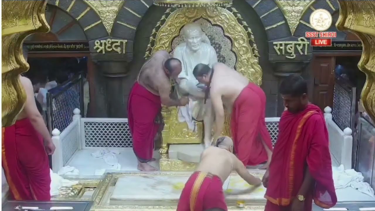18 June 2025 SHIRDI SAI BABA LIVE MANGAL SNAAN DARSHAN TODAY ||