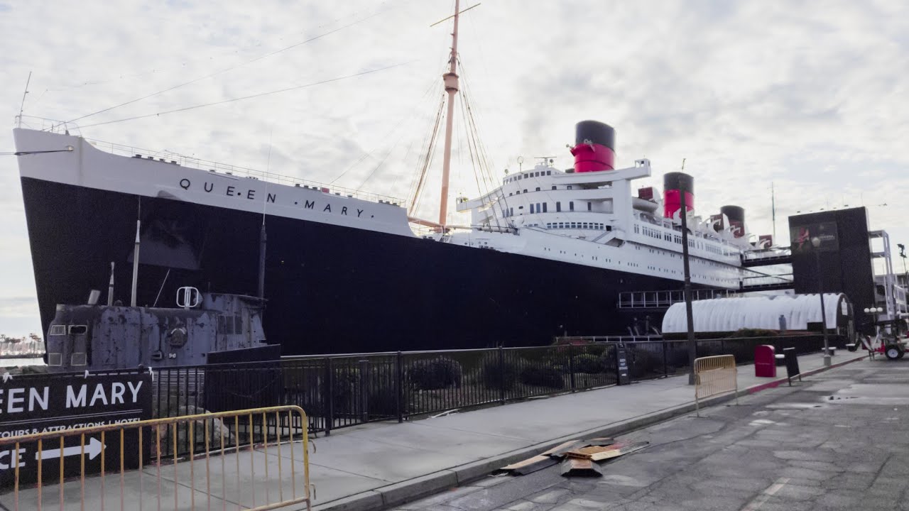 Walking Aboard The Queen Mary