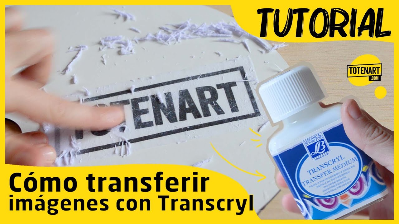 Cómo utilizar el líquido Transcryl de Lefranc & Bourgeois| totenart.com