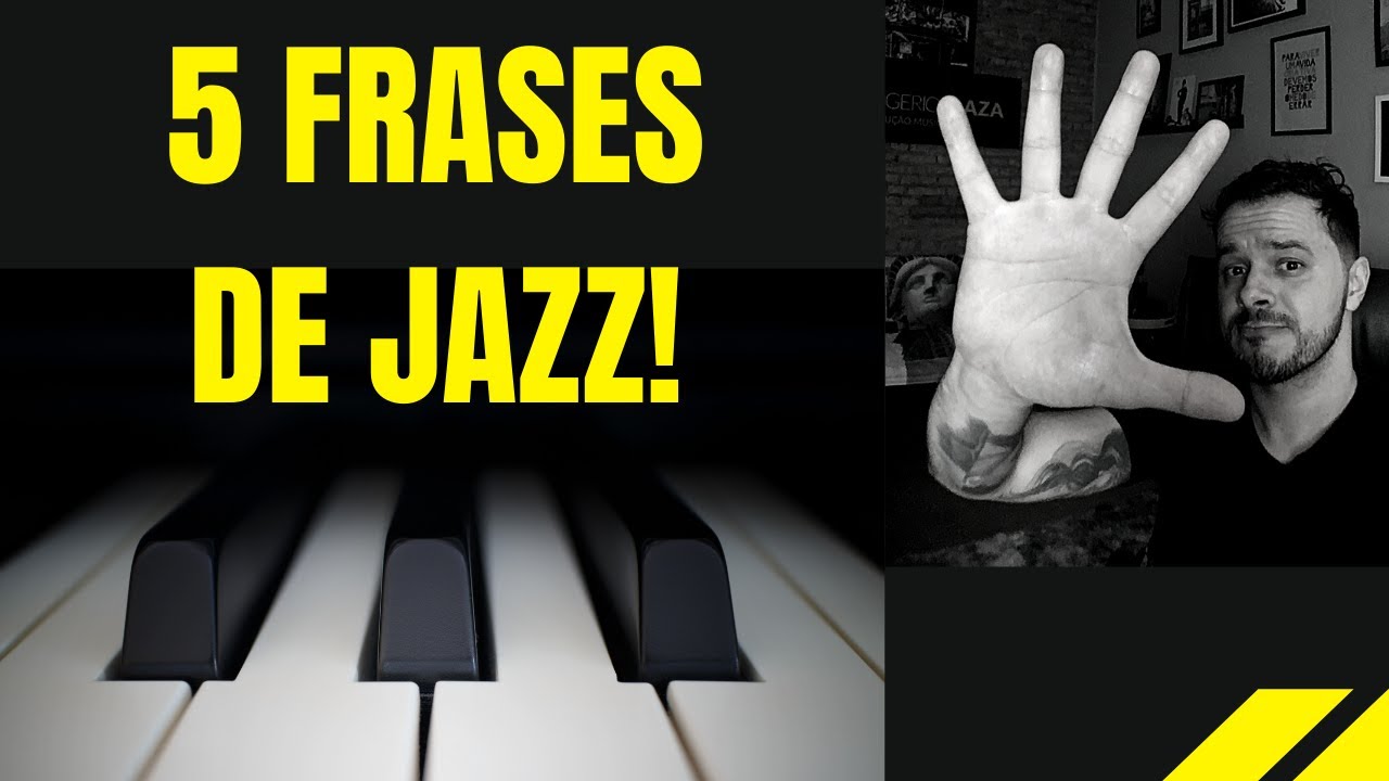 5 FRASES PRA ESTUDAR A LINGUAGEM DO JAZZ! Qualquer instrumento!