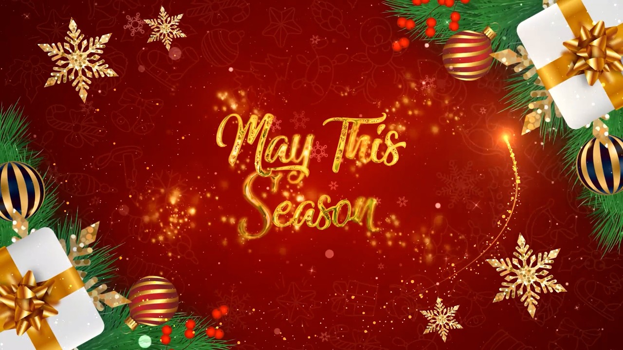 🎄 Christmas Wishes Intro | After Effects Template | Mp4 Version Included | Free Download 🎄