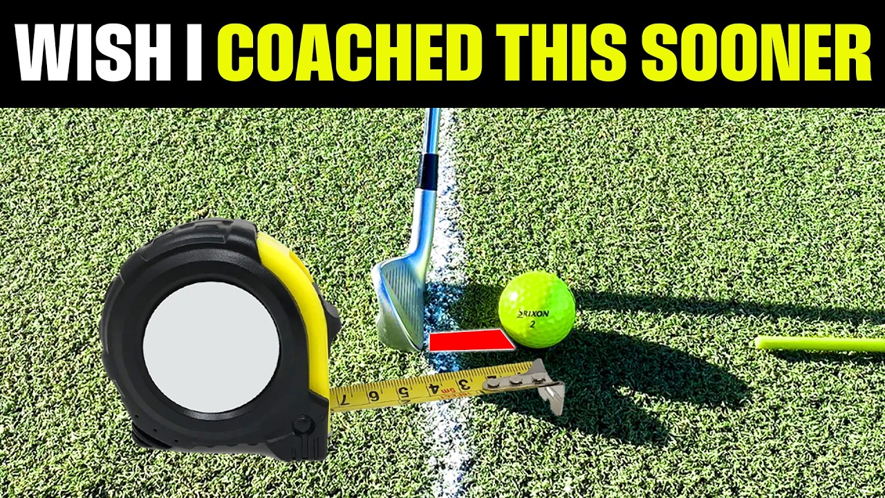 If I ONLY Had 5 Minutes With A Golfer, I'd Change This...