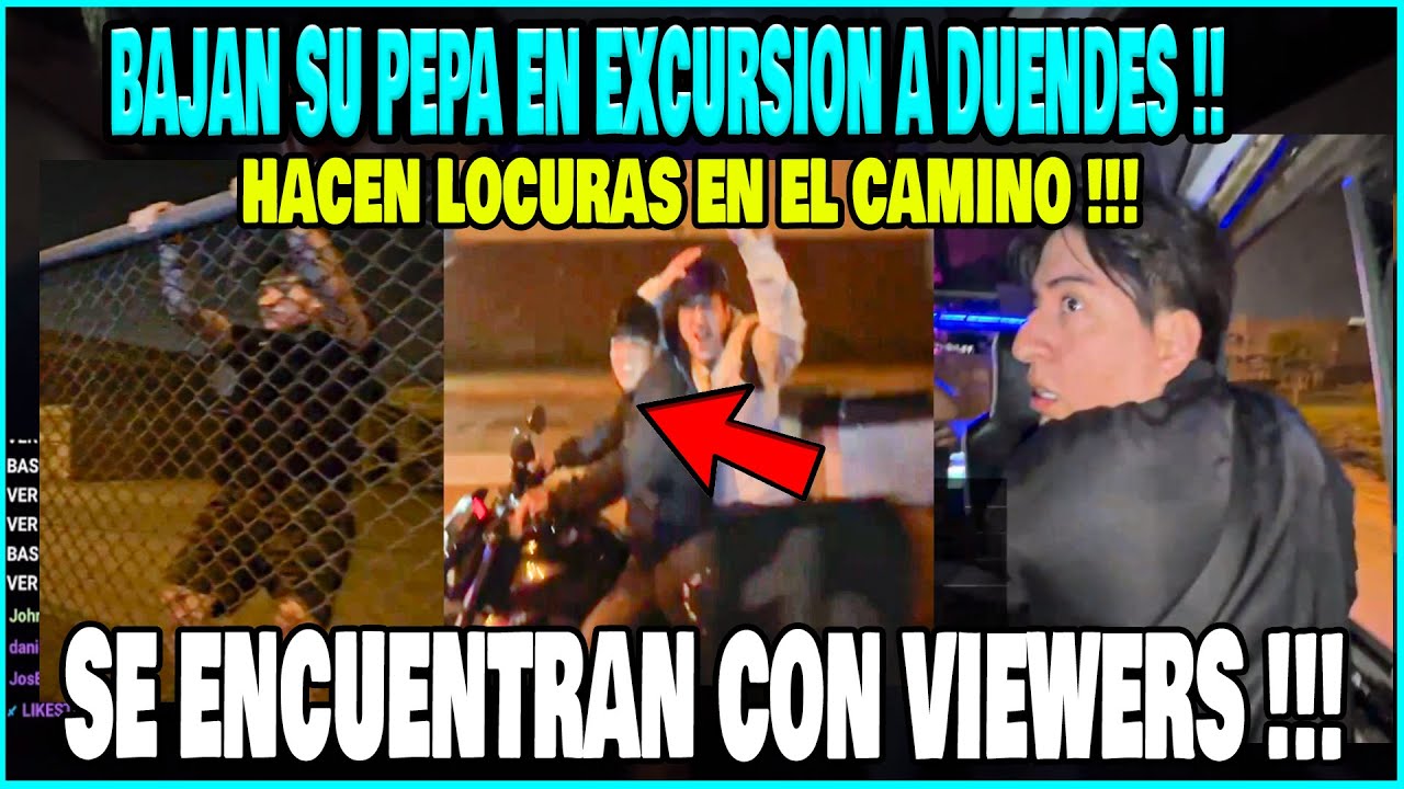 😂BAJE DE PEPA😂 PNKZ ,SHAKA, ÑAJA, BAJAN SU LOCURA EN EL CAMINO A LA CASA DE DUENDES -SACAN SU FIERRO