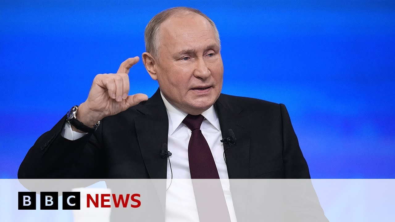 Putin tells Russia his war objectives in Ukraine are unchanged &ndash; BBC News