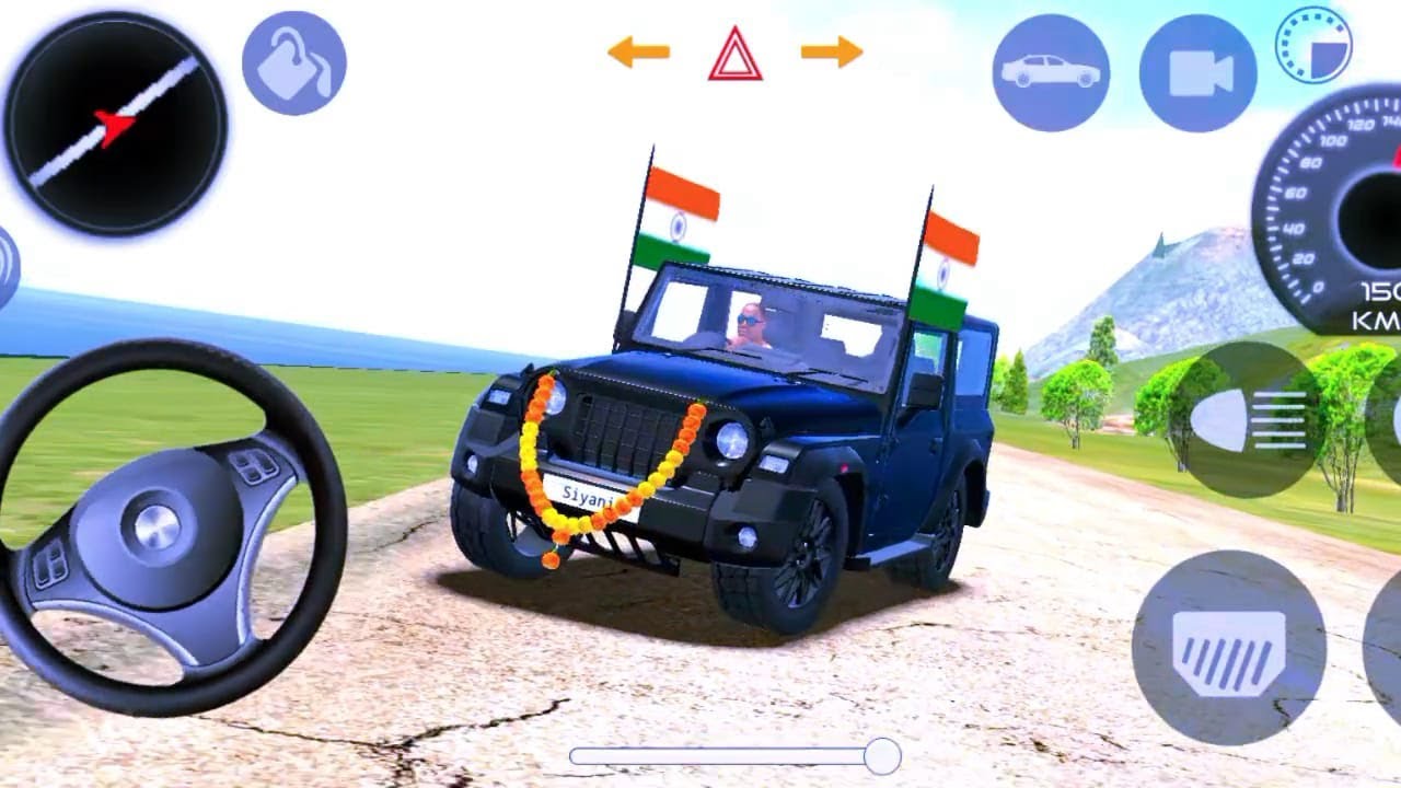Modified Mahindra👿Thar Car Games: Indian Cars (Gadi Wala Game) - Car Game Android Gameplay 2025